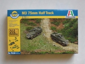 ITALERI 1/72 7510 M3 75mm HALF TRACK